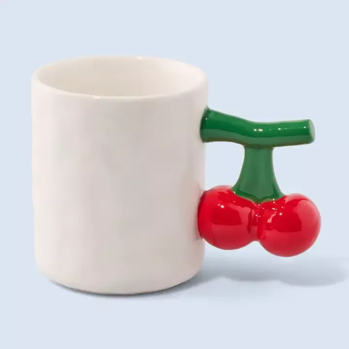 MUG CÉRAMIQUE CERISE – FLUID MARKET