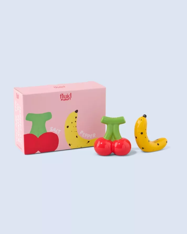 SEL & POIVRE CÉRAMIQUE CERISE & BANANE – FLUID MARKET