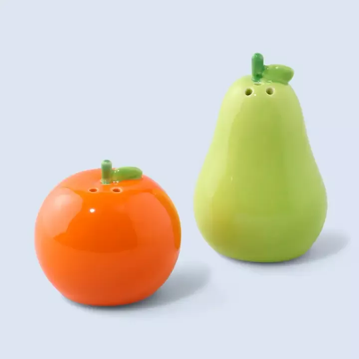 SEL & POIVRE CÉRAMIQUE POIRE & ORANGE – FLUID MARKET