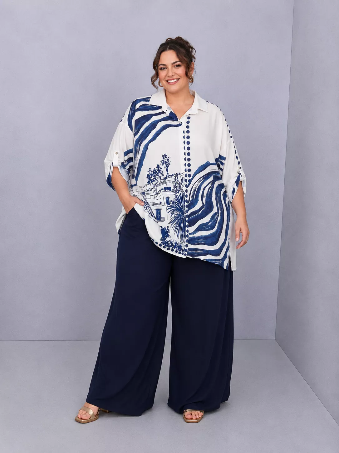 TUNIQUE POSITANO – GRANDE TAILLE 50–56