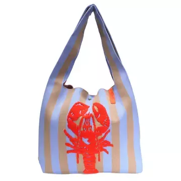 SHOPPER LOÏS HOMARD BRODÉ – LOT 83