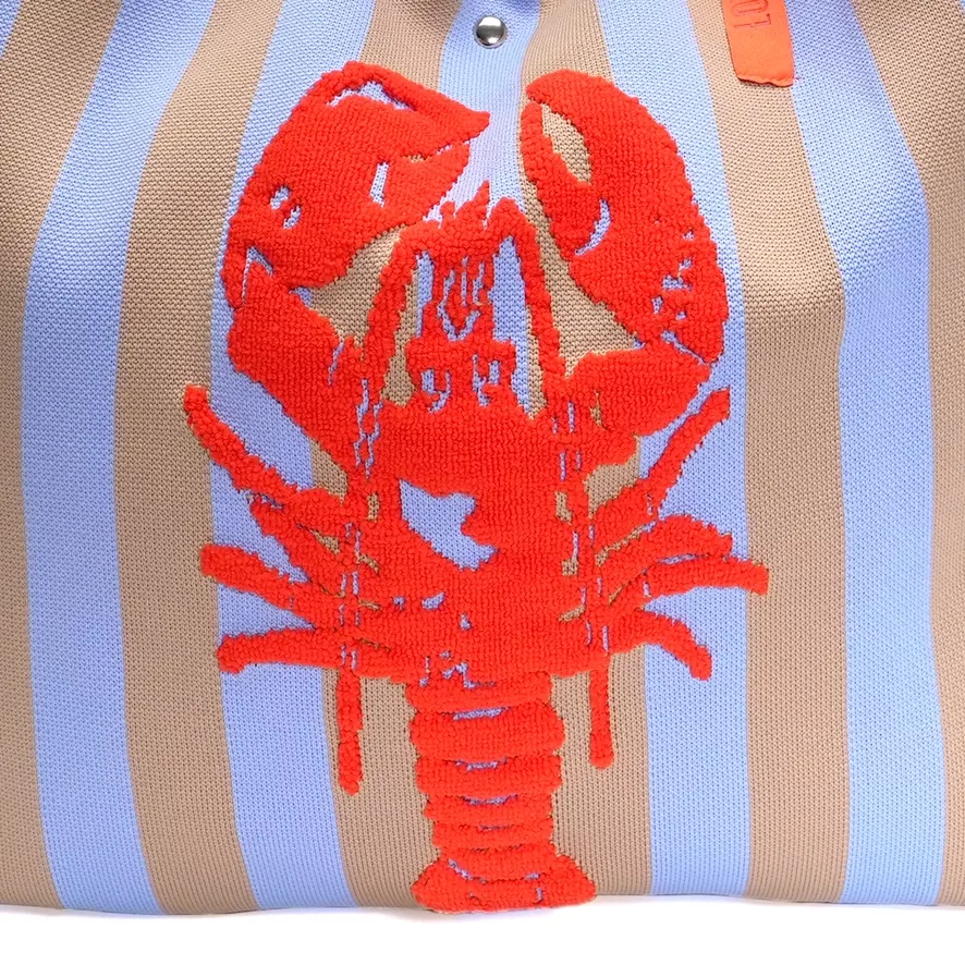 SHOPPER LOÏS HOMARD BRODÉ – LOT 83