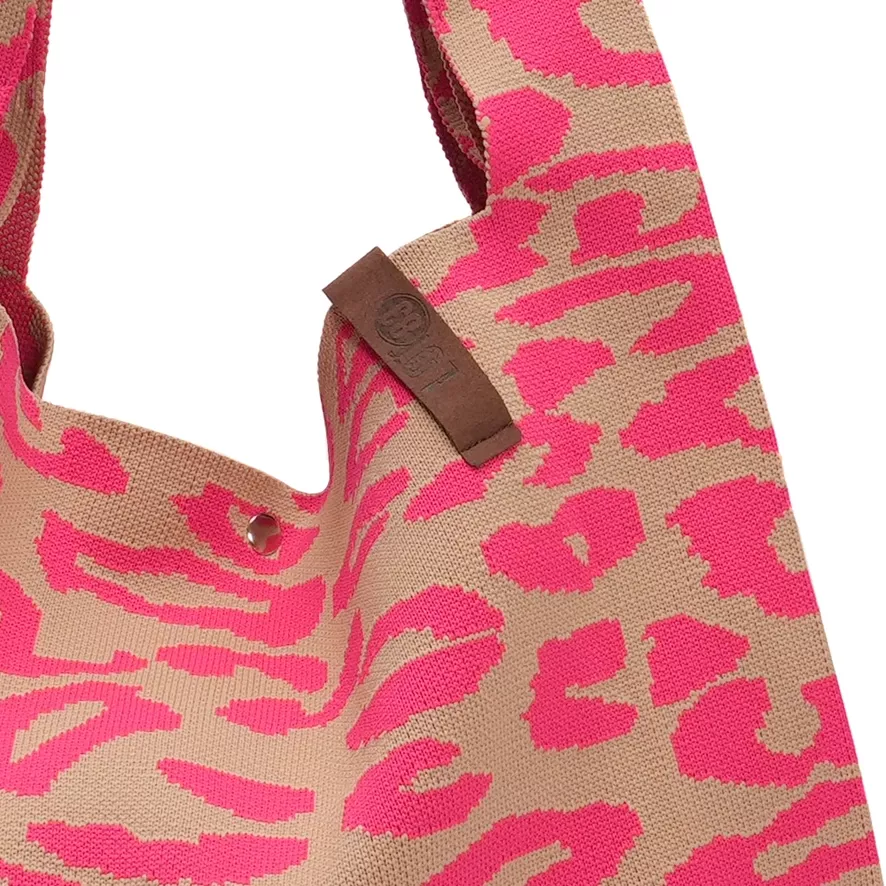SHOPPER LOÏS LÉOPARD CAMEL PINK – LOT 83
