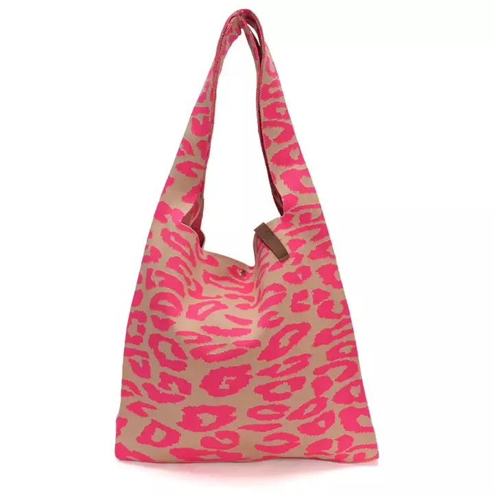 SHOPPER LOÏS LÉOPARD CAMEL PINK – LOT 83