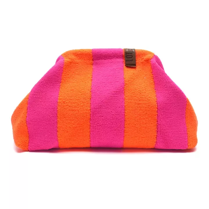 TROUSSE EMMA ÉPONGE ORANGE & FUCHSIA – LOT 83