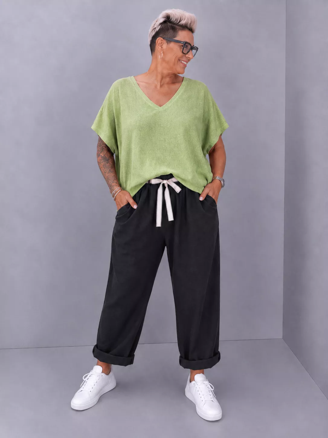 TUNIQUE KEA – COTON & LIN – GRANDE TAILLE 46–54