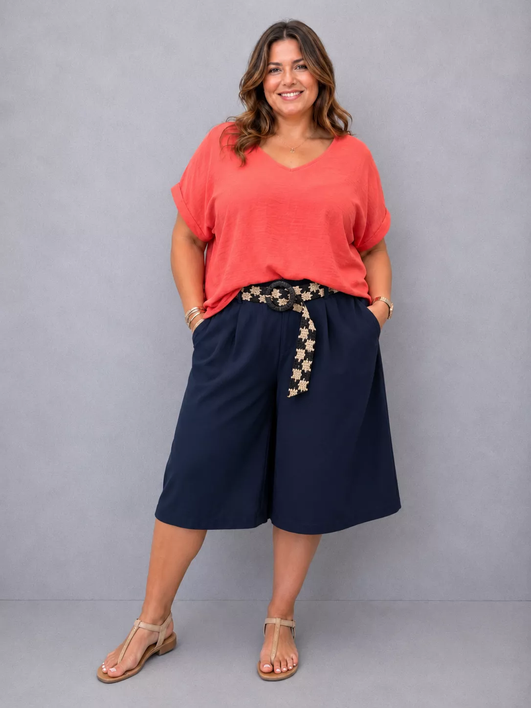 TUNIQUE CALYPSO – GRANDE TAILLE 46–48