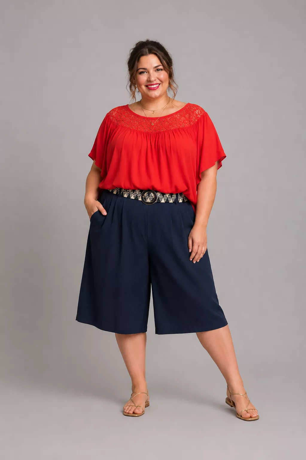 TUNIQUE ISORA – GRANDE TAILLE 48–52