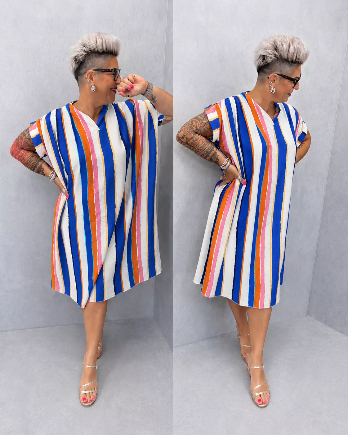 ROBE – CALA LUNA – GRANDE TAILLE 44–46