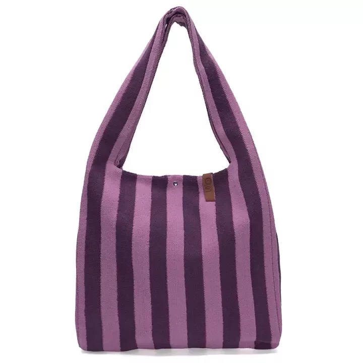 SHOPPER LOÏS ÉPONGE – LOT 83 – LAVANDE & PRUNE