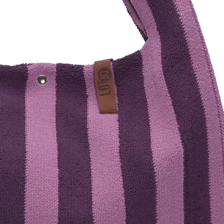 SHOPPER LOÏS ÉPONGE – LOT 83 – LAVANDE & PRUNE