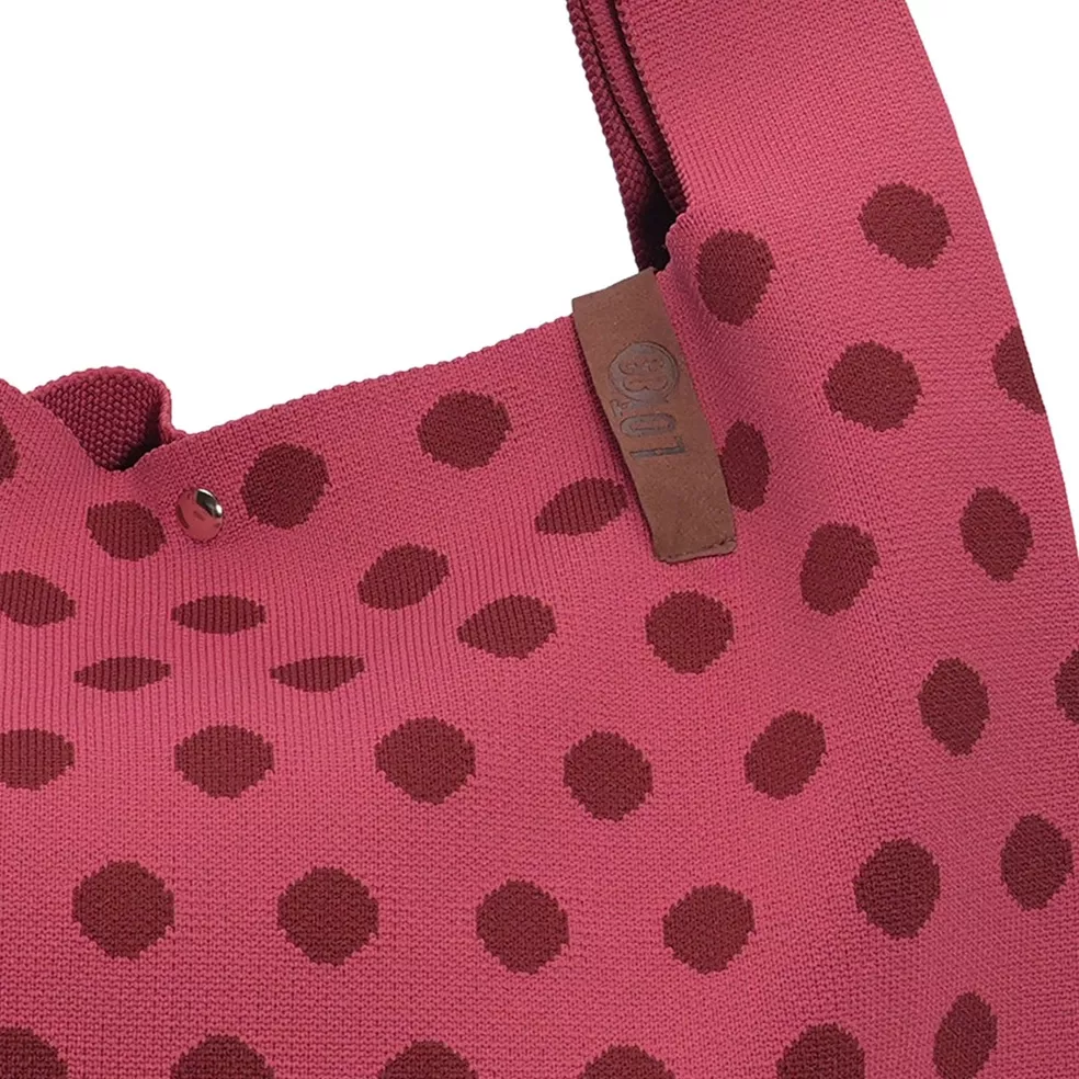 SHOPPER LOÏS – LOT 83 – FRAMBOISE & BORDEAUX À POIS