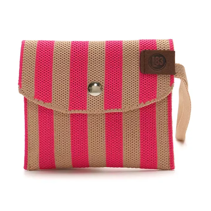 PORTEMONNAIE JULIA – LOT 83 – BEIGE & PINK
