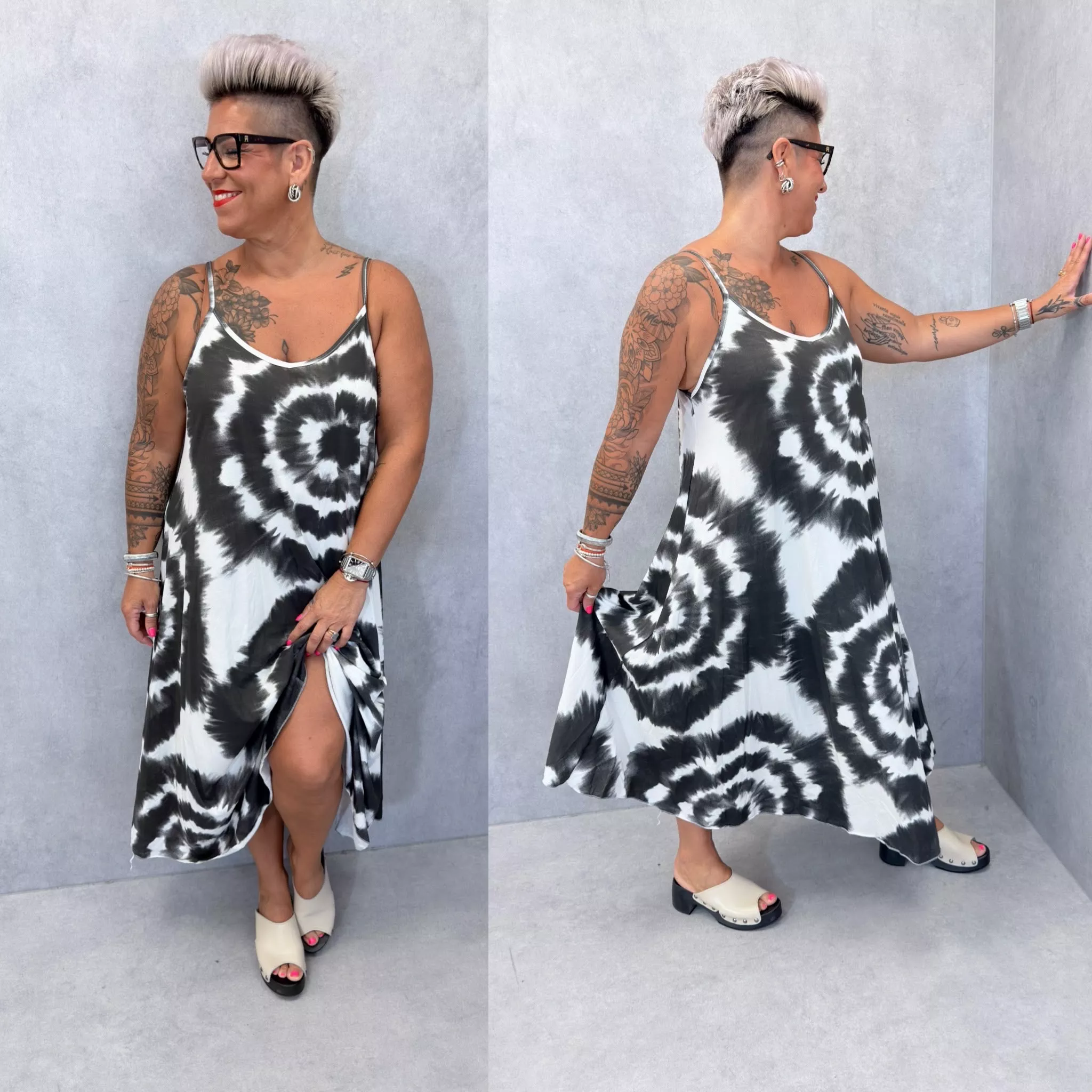 ROBE TIE & DYE – GRANDE TAILLE 46–48