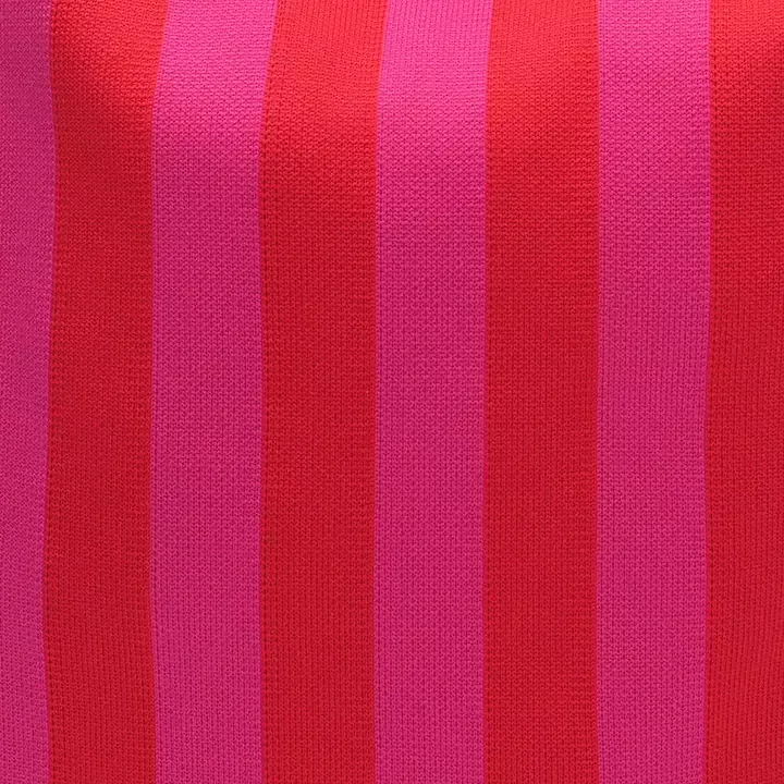 146 SHOPPER LOÏS ROSE ET ROUGE À RAYURES – LOT 83