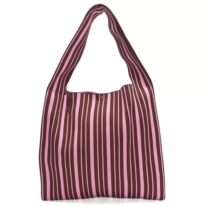 SHOPPER LOÏS MARINE À POIS FUCHSIA – LOT 83