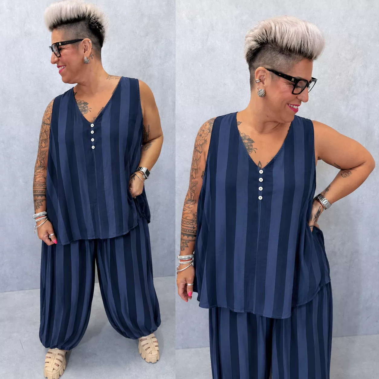 PANTALON CHARLIE BALLON – GRANDE TAILLE 46–48