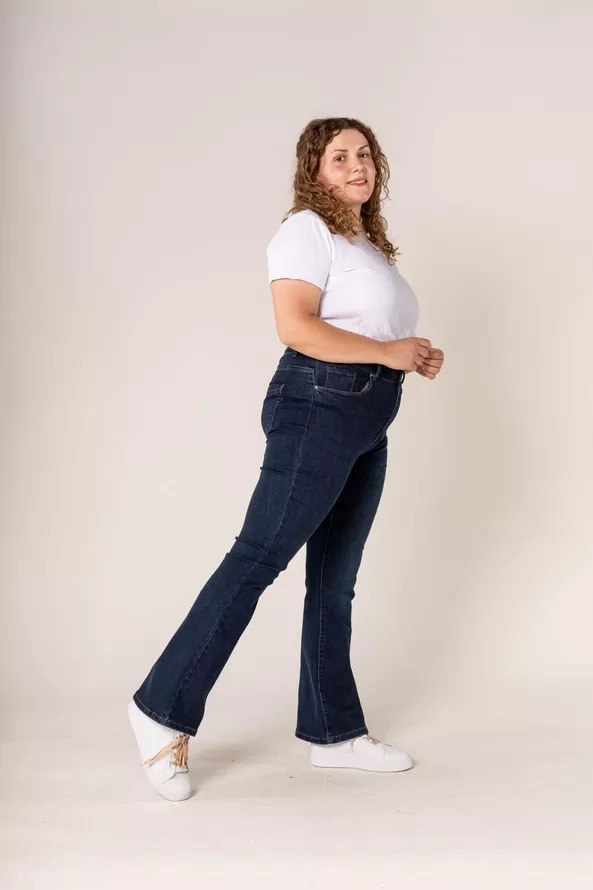 JEANS BOOT CUT - NINA CARTER - GRANDE TAILLE 40-50