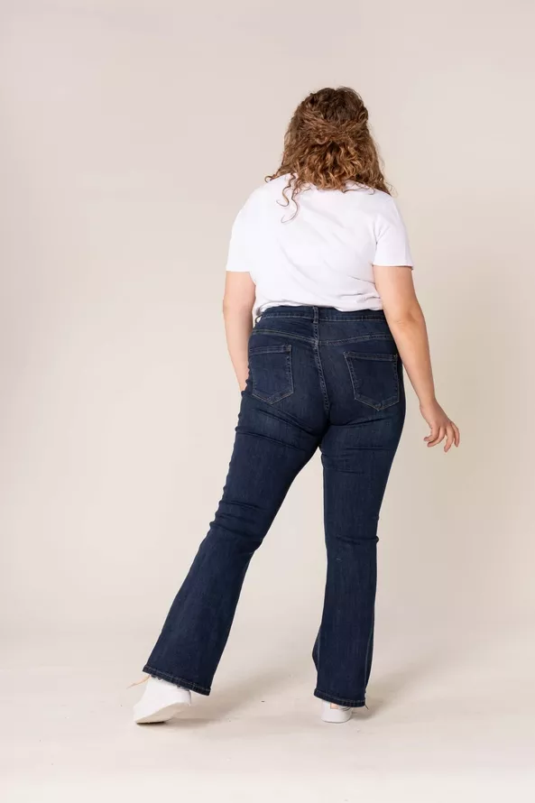 JEANS BOOT CUT - NINA CARTER - GRANDE TAILLE 40-50