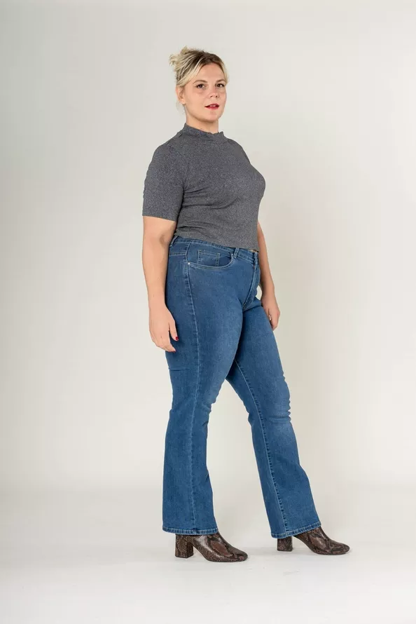 JEANS STRAIGHT - NINA CARTER - GRANDE TAILLE 40-50