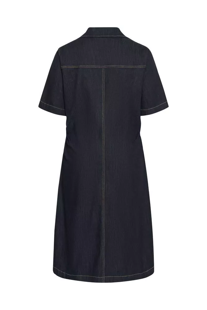 ROBE EN JEANS MIDI MALLY - KAFFE CURVE - GRANDE TAILLE 44-52