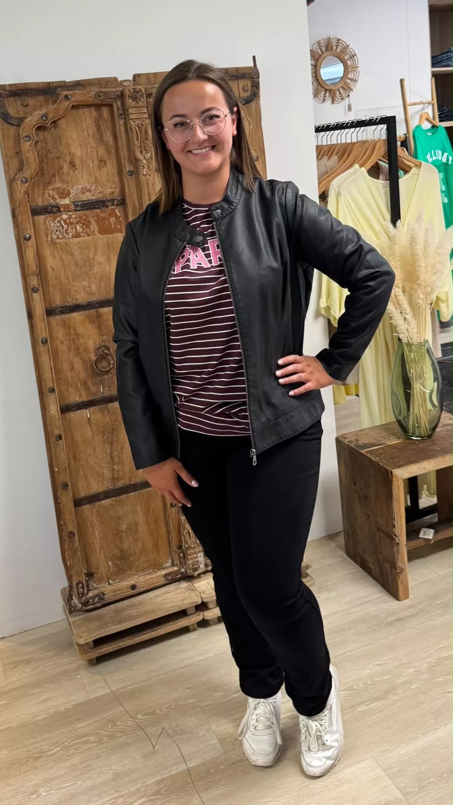VESTE SIMILI JACKIE – ONLY CARMAKOMA – GRANDE TAILLE 42–54