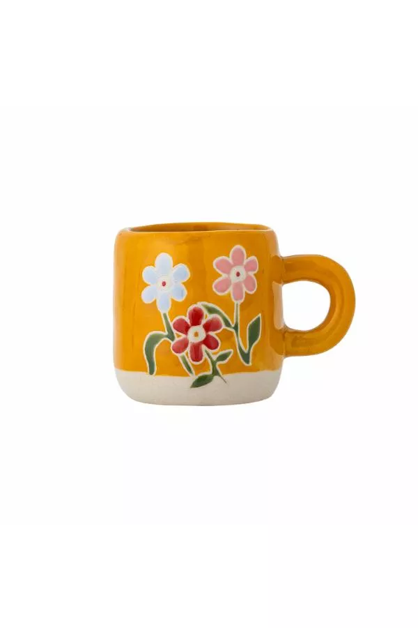 TASSE MILLIE EN GRÈS – MOTIF FLEURI – BLOOMINGVILLE MINI