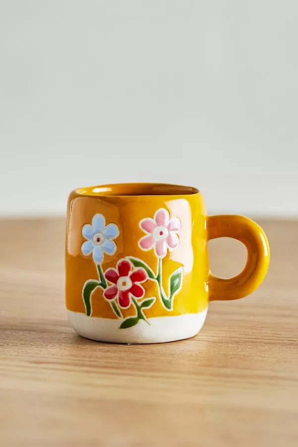 TASSE MILLIE EN GRÈS – MOTIF FLEURI – BLOOMINGVILLE MINI