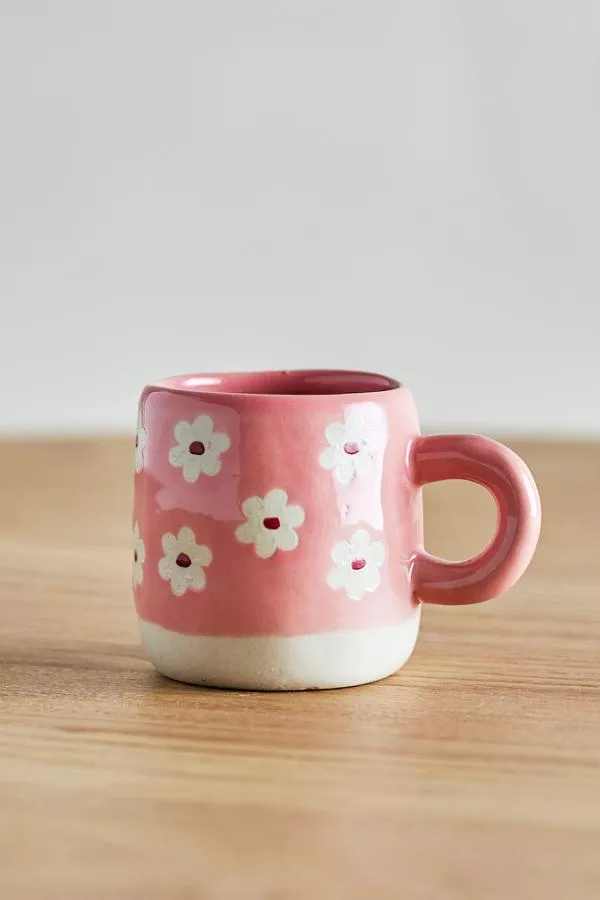 TASSE MILLIE EN GRÈS – ROSE À FLEURS – BLOOMINGVILLE MINI