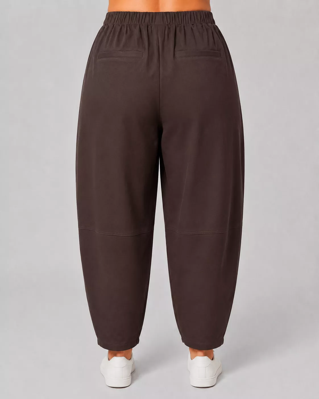 PANTALON BARREL COTON - ONLY CARMAKOMA - GRANDE TAILLE 42-54