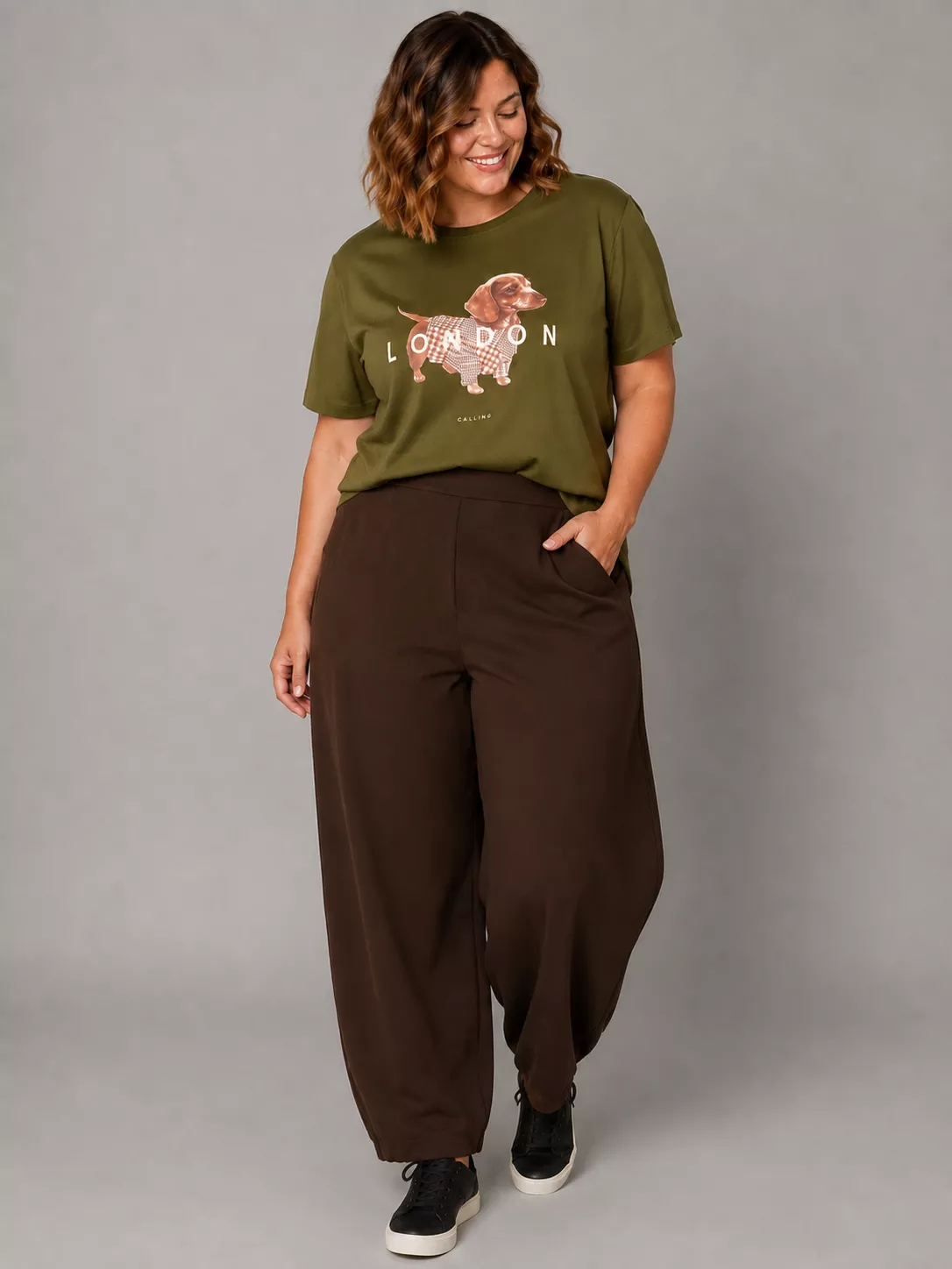 T-SHIRT LONDON - ONLY CARMAKOMA - GRANDE TAILLE 42-54