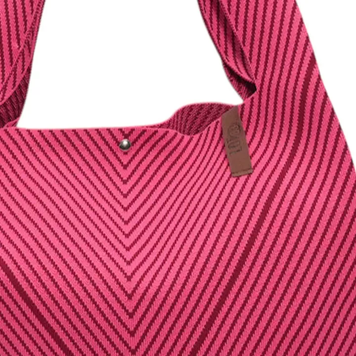 SHOPPER LOÏS – HIMBEERROSA UND BORDEAUX – LOT 83