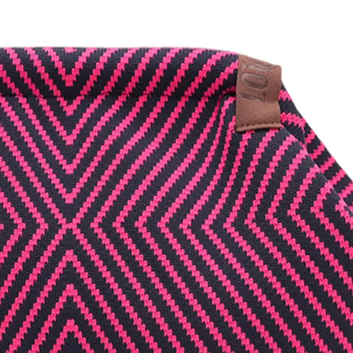 POCHETTE EMMA – FUCHSIA UND DUNKELBLAU – LOT 83
