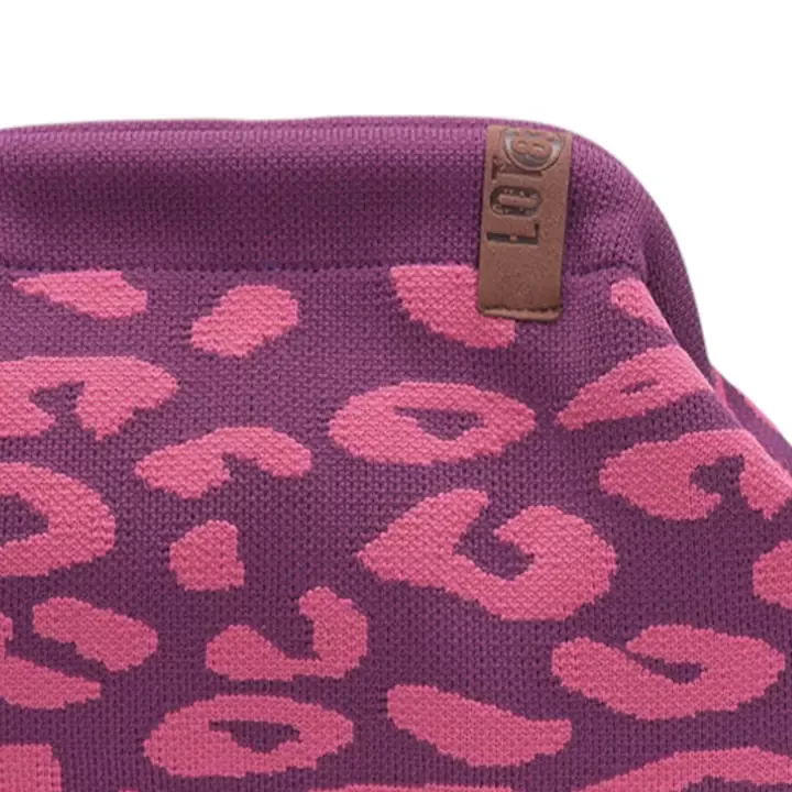 POCHETTE EMMA – ROSE ET PRUNE – LOT 83