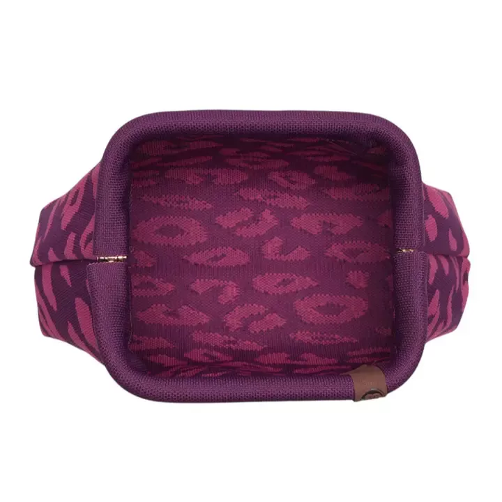 POCHETTE EMMA – ROSE ET PRUNE – LOT 83