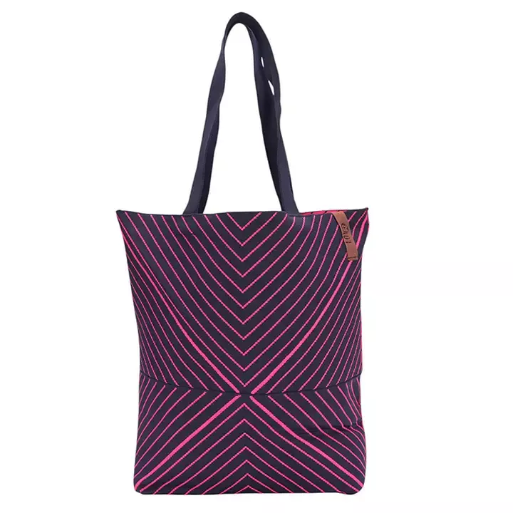 GRAND SAC CABAS LEXI – ROSE ET BLEU MARINE – LOT83