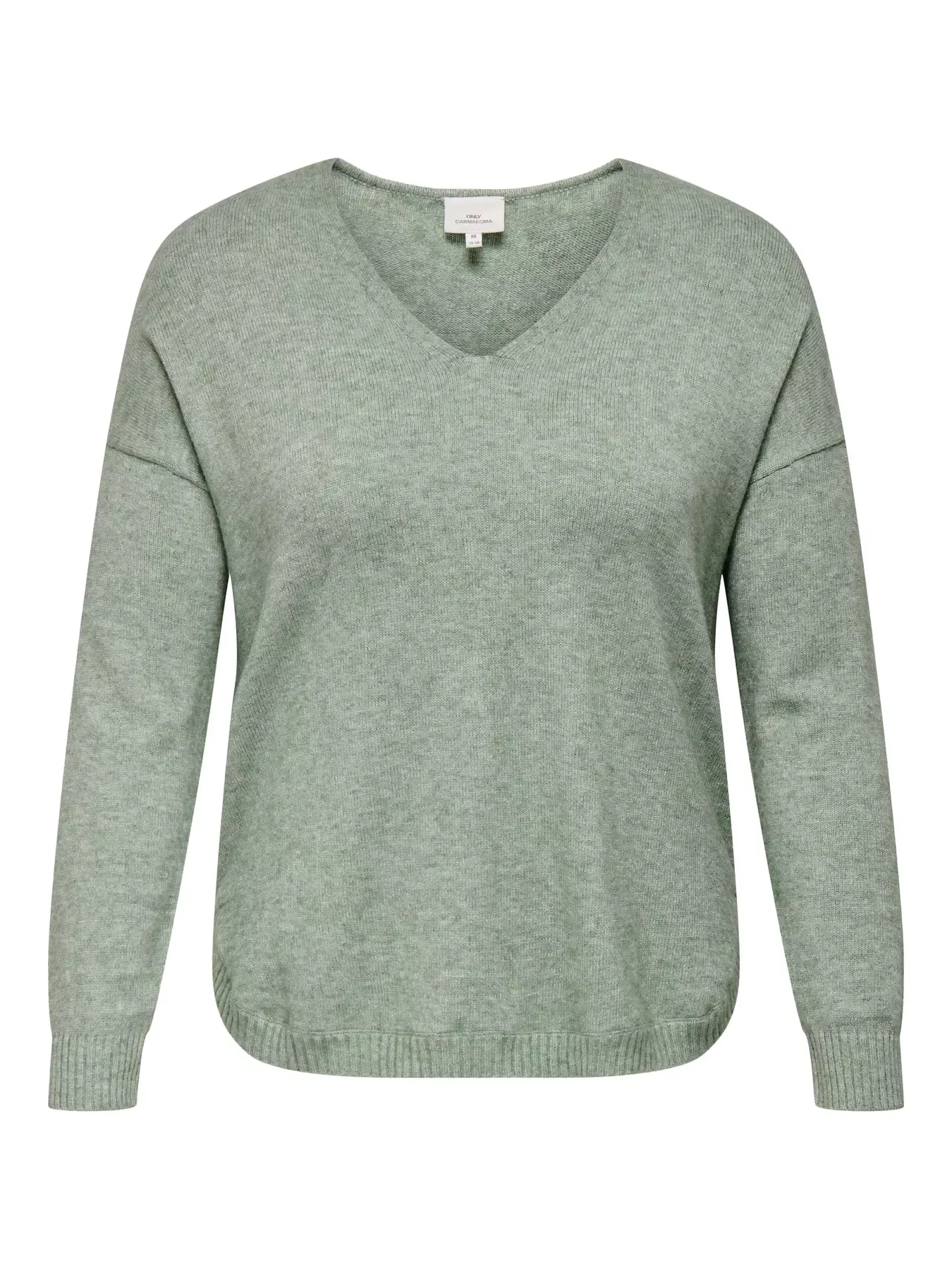 PULL COL V MARGARITA - ONLY CARMAKOMA - GRANDE TAILLE 42-54