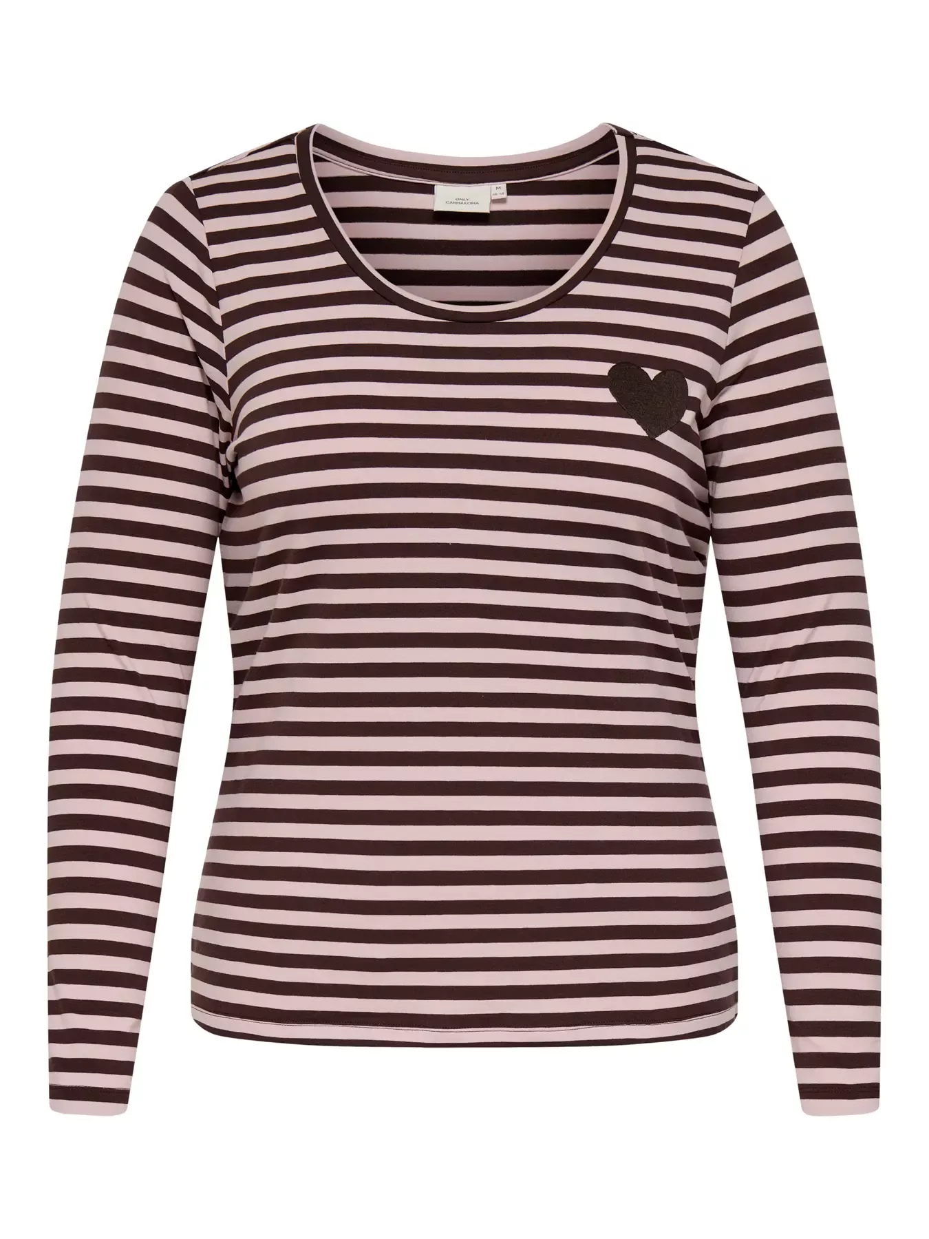 T-SHIRT MANCHES LONGUES AMORE - ONLY CARMAKOMA - GRANDE TAILLE 42-54