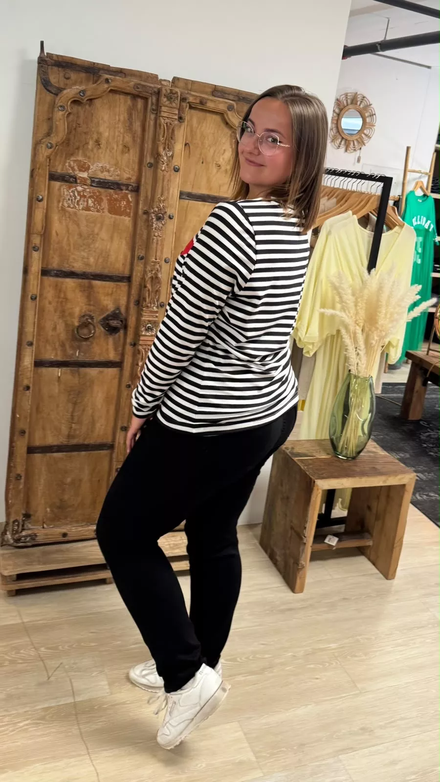 T-SHIRT MANCHES LONGUES AMORE - ONLY CARMAKOMA - GRANDE TAILLE 42-54