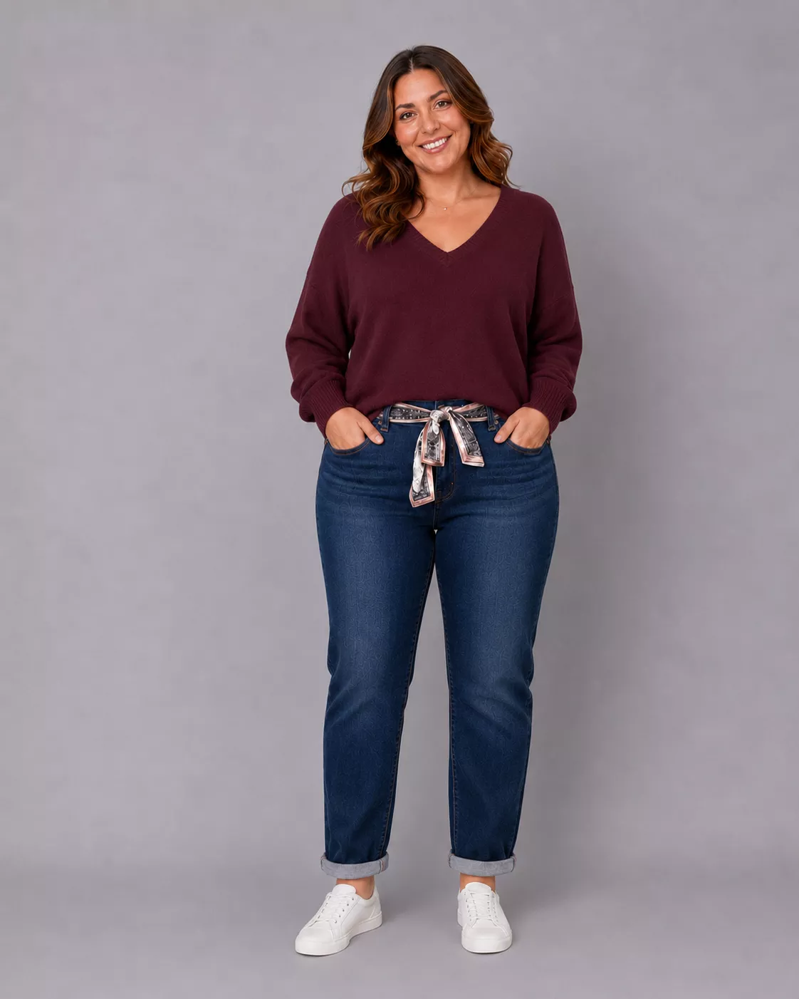 JEANS MOM FIT - G-SMACK - GRANDE TAILLE 42-50