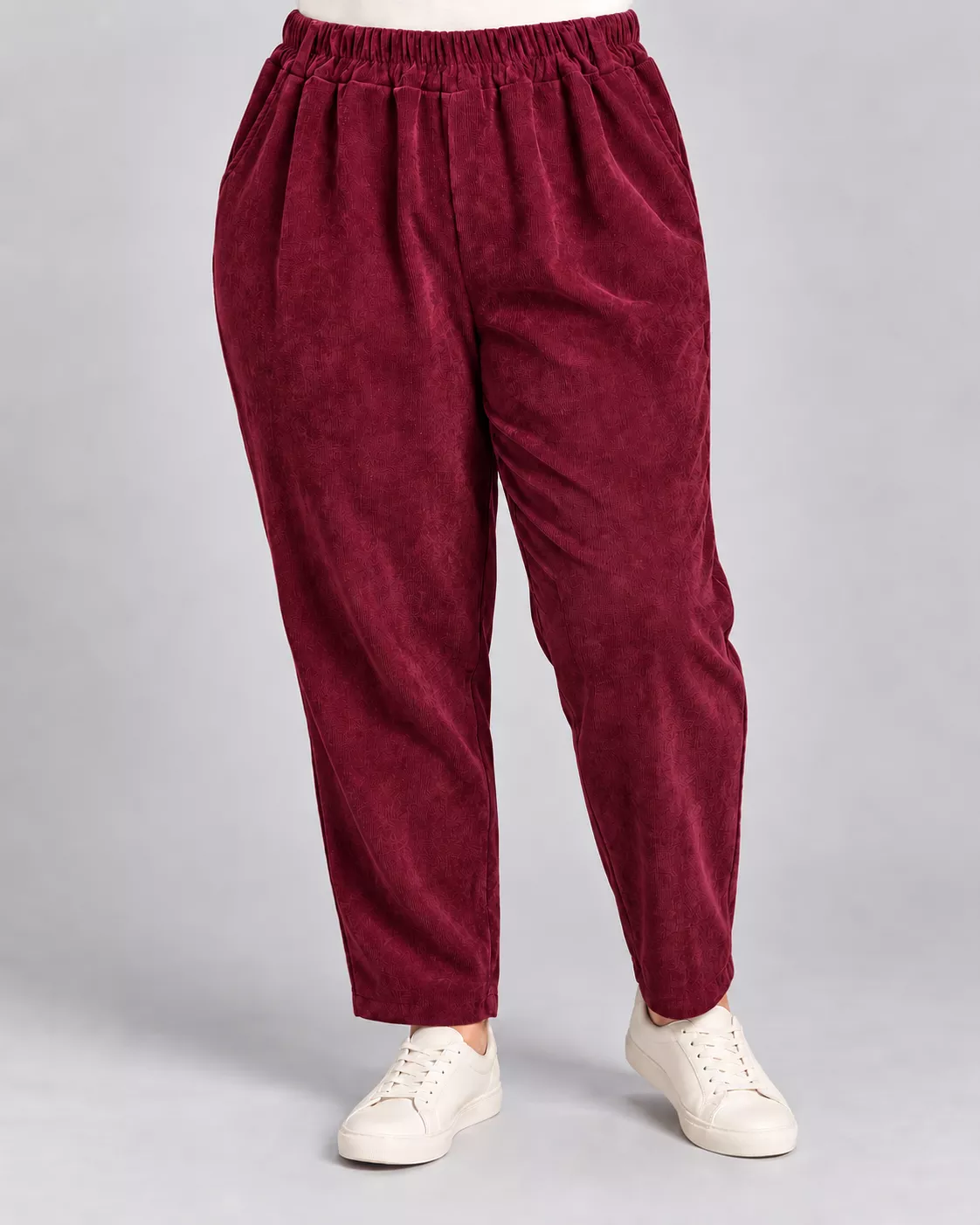 PANTALON CAROTTE VIKTOR EN VELOURS CÔTELÉ - GRANDE TAILLE 48-52