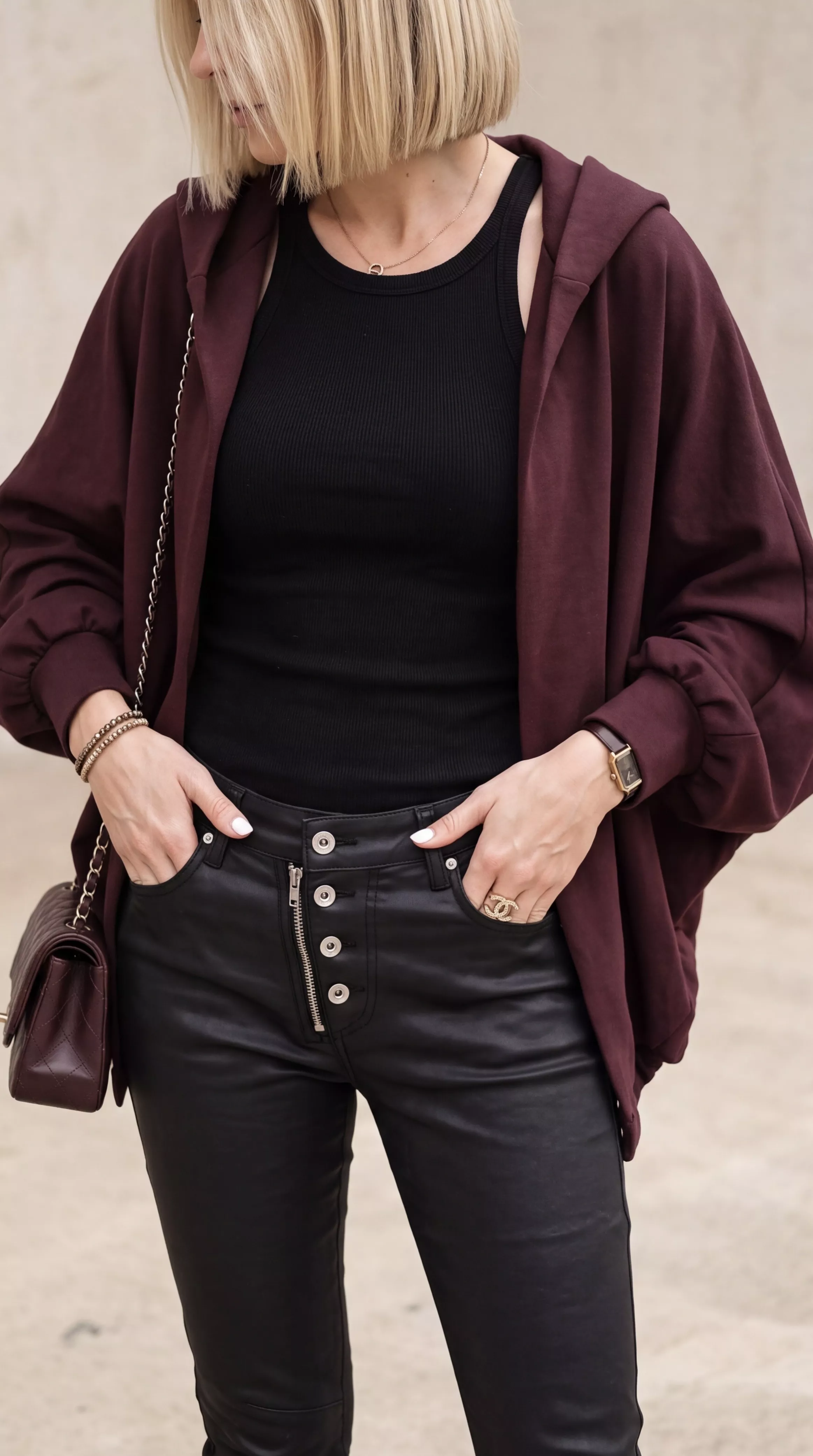 MAXI GILET SWEAT ANNA – APRIL VINTAGE – TU 38–44