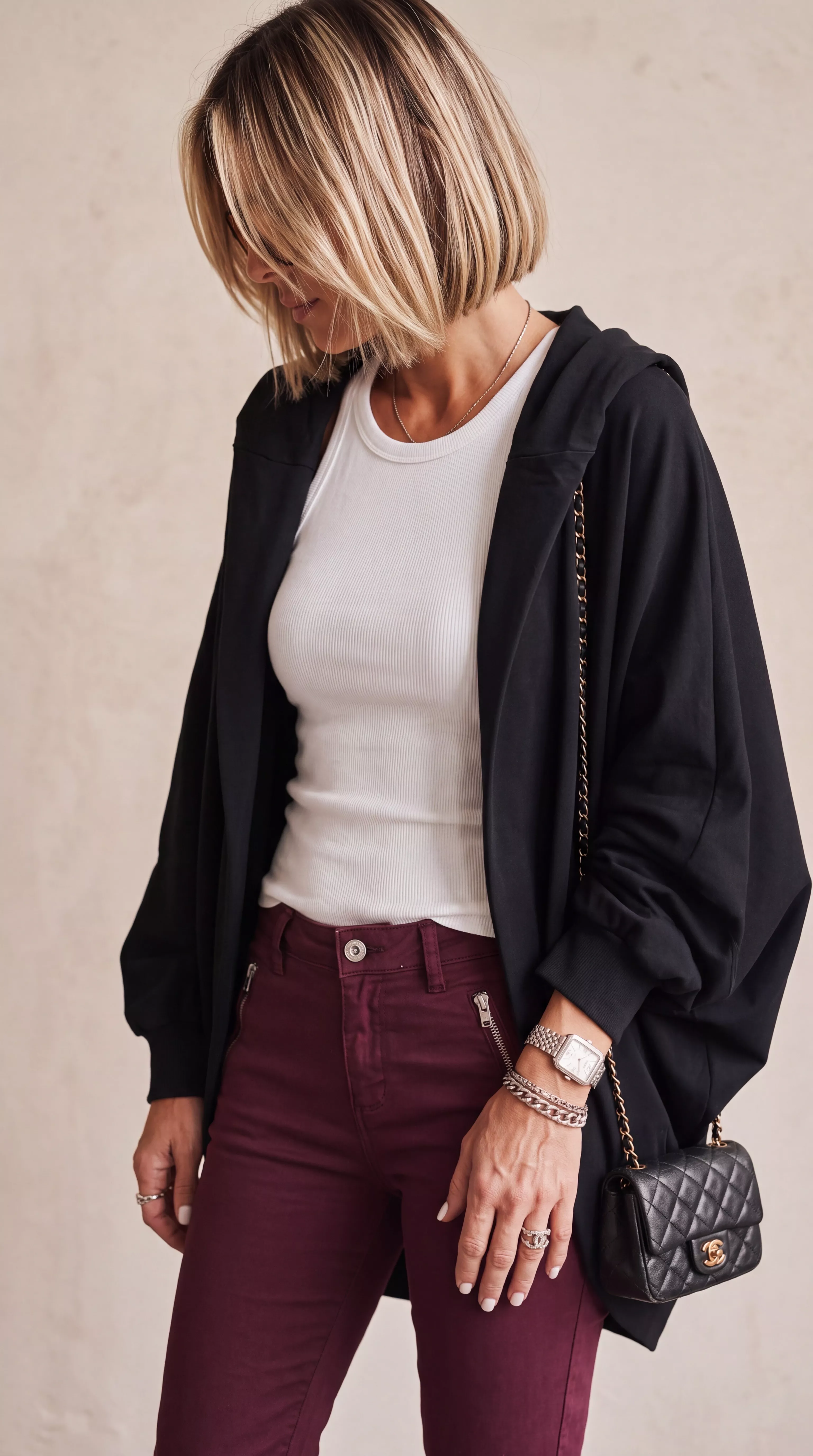 MAXI GILET SWEAT ANNA – APRIL VINTAGE – TU 38–44