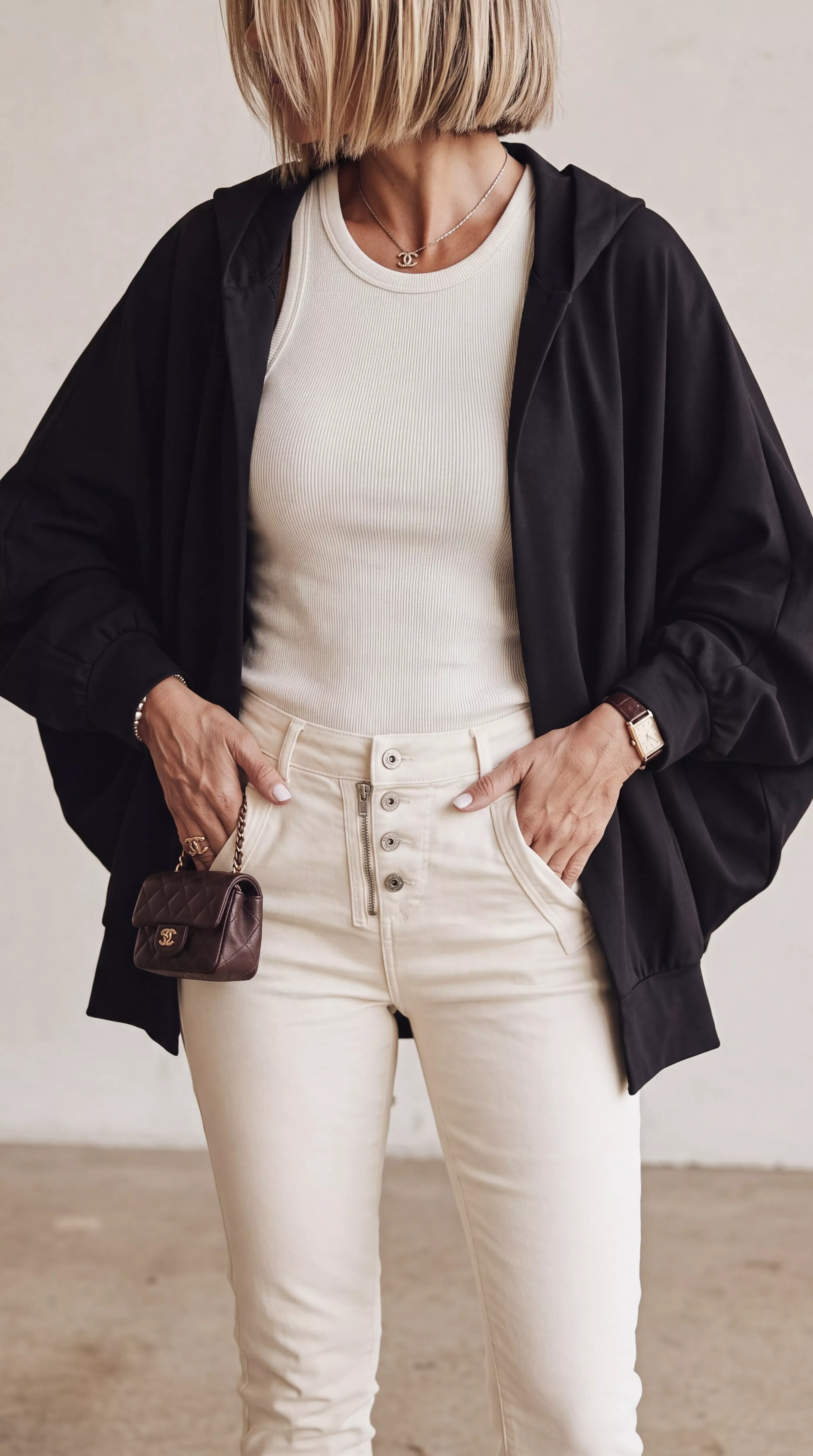 MAXI GILET SWEAT ANNA – APRIL VINTAGE – TU 38–44