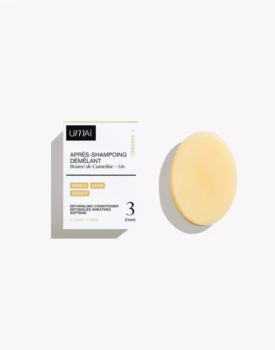 APRÈS-SHAMPOING SOLIDE DÉMÊLANT – UMAÏ