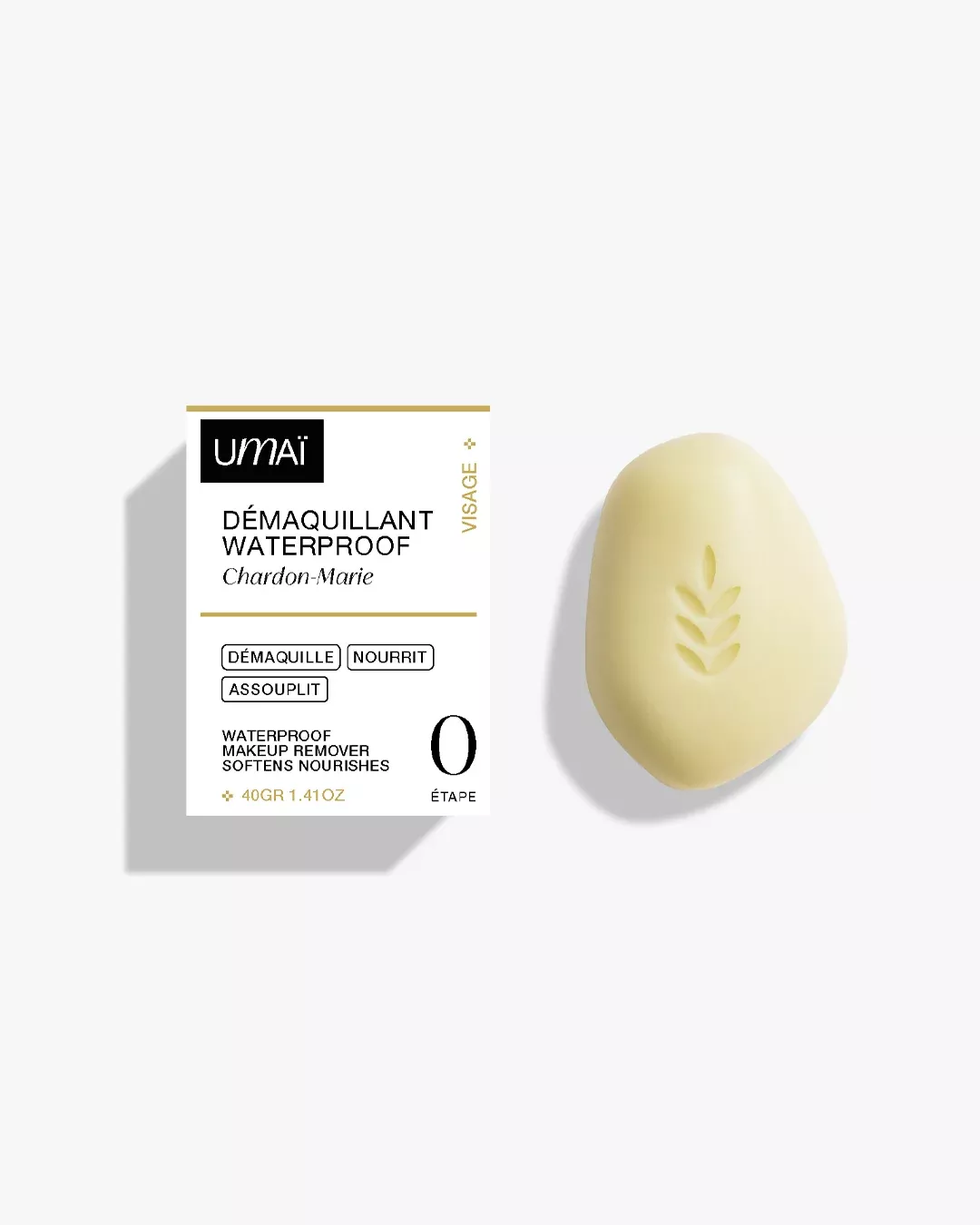 LAIT DÉMAQUILLANT SOLIDE WATERPROOF – UMAÏ