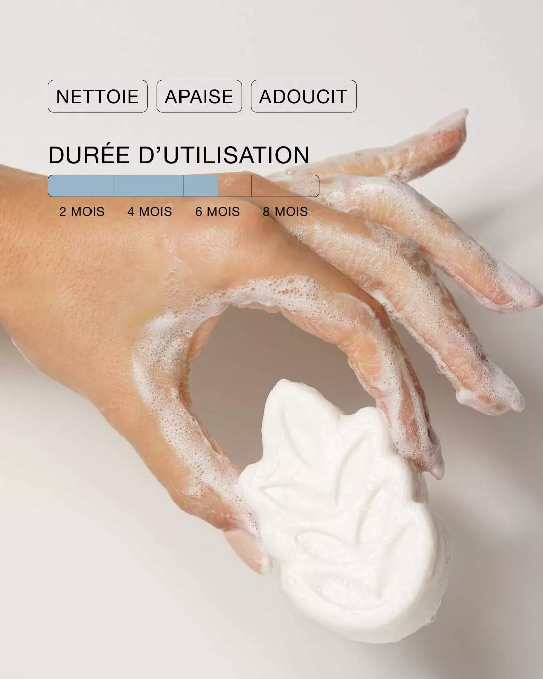 NETTOYANT VISAGE APAISANT SOLIDE – UMAÏ
