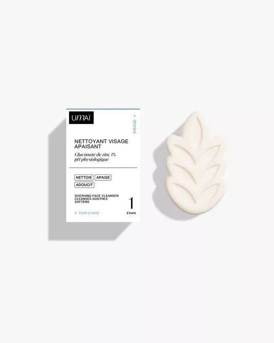 NETTOYANT VISAGE APAISANT SOLIDE – UMAÏ