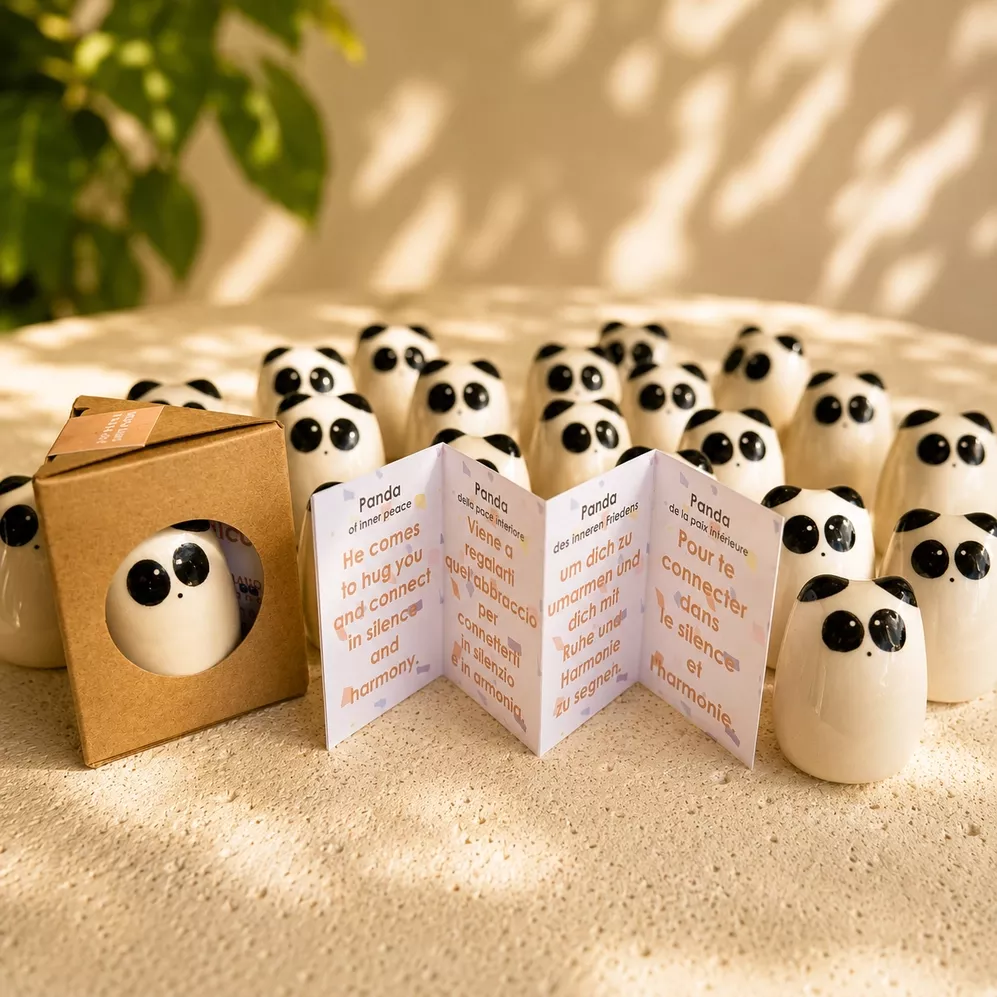 AMULETTE PANDA DE LA PAIX INTÉRIEURE – PICURU CERÁMICAS