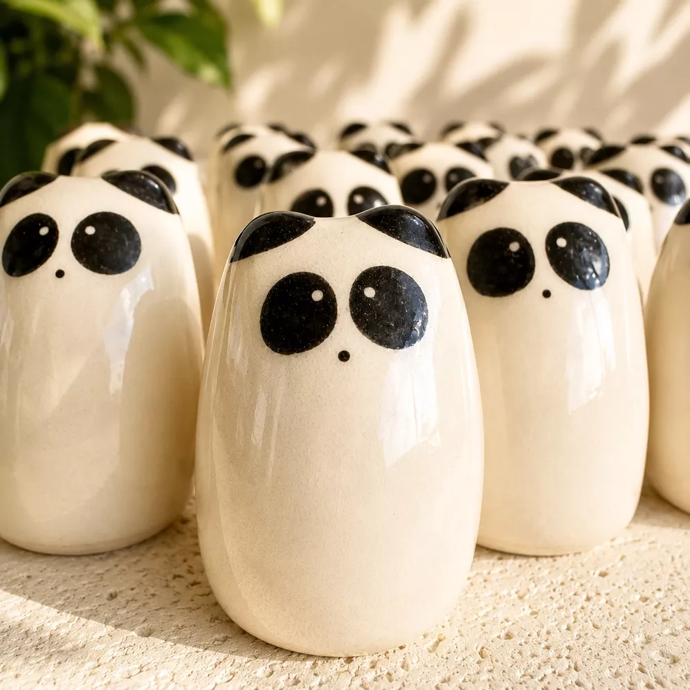 AMULETTE PANDA DE LA PAIX INTÉRIEURE – PICURU CERÁMICAS